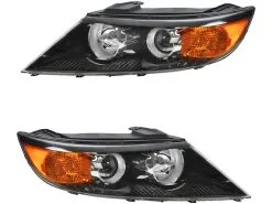 DIY Solutions - Headlight Assembly Set Of 2 - 2011 - 2013 Kia Sorento - LHT03759