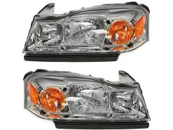 DIY Solutions - Headlight Assembly Set Of 2 - 2006 - 2007 Saturn Vue - LHT03428