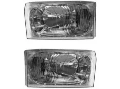 DIY Solutions - Composite Headlight Assembly - Set Of 2 - With Clear Lens - 1999 - 2004 Ford F-350 Super Duty - LHT03538