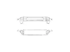 Action Crash - Turbo Intercooler Air Cooler - 2010 - 2012 Hyundai Genesis Coupe 2.0L Turbo - CAC010039