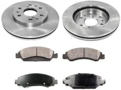 DuraGo - Front Ceramic Brake Pads And Rotor Kit - 2007 Chevrolet Silverado 1500 Classic LS / LT / WT - BK7106836