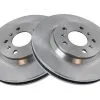 TRQ - Front Brake Rotor Set Of 2 - Vented - 5-Lug - 2006 - 2013 Chevrolet Impala - BRA75322
