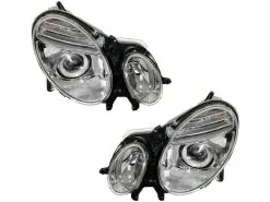 DIY Solutions - Headlight Assembly Set Halogen - 2007 - 2009 Mercedes-Benz E350 - LHT03627