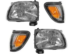 DIY Solutions - Headlight And Cornering Light Kit 4 Piece Set - 2001 - 2004 Toyota Tacoma - LHT04255