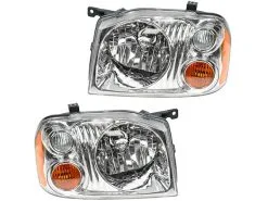 DIY Solutions - Headlight Assembly Set Of 2 - 2001 - 2004 Nissan Frontier XE - LHT03213