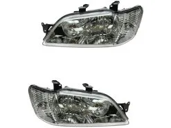 DIY Solutions - Headlight Assembly - Set Of 2 - 2002 - 2003 Mitsubishi Lancer - LHT03258