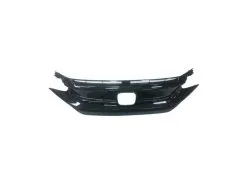 Action Crash - Front Grille - Black - 2017 - 2019 Honda Civic Hatchback - HO1200235