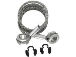 Replacement - Long Side Hood Restraint Stay Cable - 2003 - 2007 Peterbilt 379 - 721-050