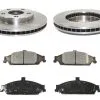 DuraGo - Front Semi Metallic Brake Pads And Rotor Kit - 1999 - 2005 Pontiac Grand Am - BK7102412