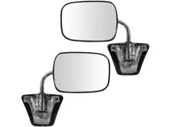 DIY Solutions - Door Mirror Set - 2 Piece - Manual - Chrome - 1975 - 1986 Chevrolet C10 - MIR03767