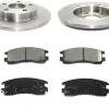 DuraGo - Rear Ceramic Brake Pad And Rotor Kit - 2000 - 2005 Buick LeSabre - BK7103916