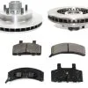DuraGo - Front Ceramic Brake Pad And Rotor Kit - 1995 - 1999 Chevrolet C1500 - BK7037916