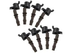 TRQ - Ignition Coil Kit - 8 Piece - With Brown Ignition Coil Boot - 2008 - 2014 Ford Expedition 5.4L V8 - ICA64511