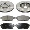 DuraGo - Front Ceramic Brake Pads And Rotor Kit - 2010 - 2016 Cadillac SRX - BK7135516