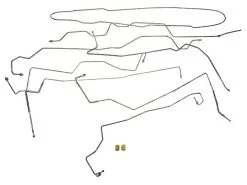 Dorman - Brake Hydraulic Line Kit With Tubes And Fittings - 2001 - 2004 Ford F250 Super Duty 4WD Extended Cab Pickup With 4-Wheel ABS - 919-243