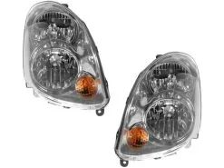 DIY Solutions - Halogen Headlight Assembly Set Of 2 - 2003 - 2004 Infiniti G35 Sedan - LHT03279