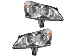 DIY Solutions - Headlight Assembly Set Of 2 - 2009 - 2012 Chevrolet Traverse (Excluding LTZ Models) - LHT03608