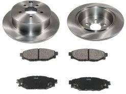 DuraGo - Rear Ceramic Brake Pads And Rotor Kit - 2013 - 2015 Subaru XV Crosstrek - BK7149816