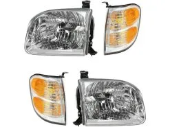 DIY Solutions - Headlight And Cornering Light Kit 4 Piece Set - 2004 Toyota Tundra (Double Cab) - LHT04121