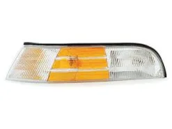 Action Crash - Left Driver Side Parking Light Assembly - Corner Of Fender Mounted - 1992 - 1997 Ford Crown Victoria - FO2520124V