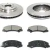 DuraGo - Front Ceramic Brake Pads And Rotor Kit - 2006 - 2011 Buick Lucerne - BK7107816