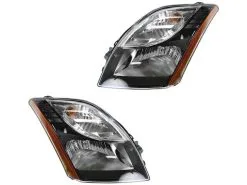 DIY Solutions - Headlight Assembly Set Of 2 - 2010 - 2012 Nissan Sentra 2.0L 4-Cylinder (Up To 01/00/2012) - LHT03771