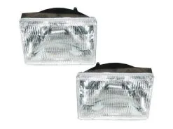 DIY Solutions - Headlight Assembly Set - 1993 - 1998 Jeep Grand Cherokee - LHT03072