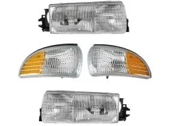 DIY Solutions - Headlight And Cornering Light Kit - 4 Piece - 1994 - 1996 Chevrolet Impala - LHT04126