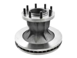 DuraGo - Front Brake Rotor And Hub Assembly - Vented - 1995 - 2000 Chevrolet C3500 Extended Cab Pickup - BR55032